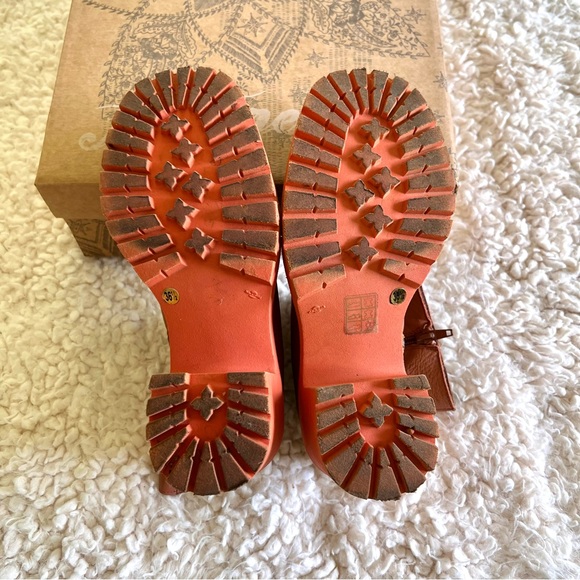 Free People leather boot in Terra Cotta - Picture 11 of 13